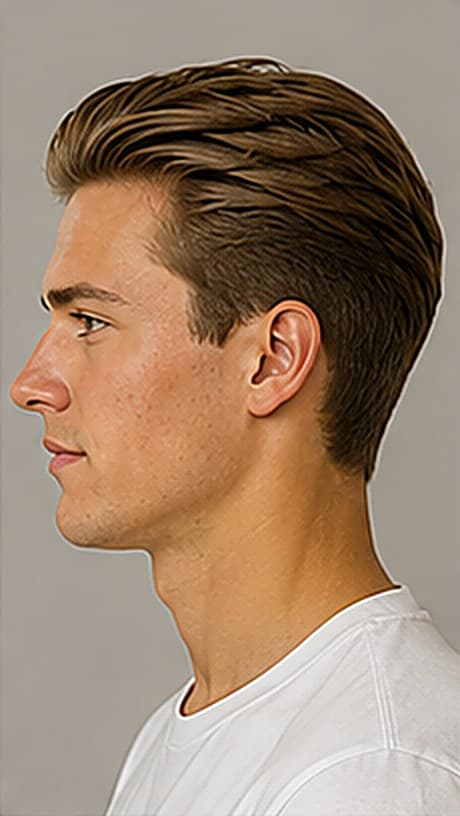 Slick Back / Flow — zijkant